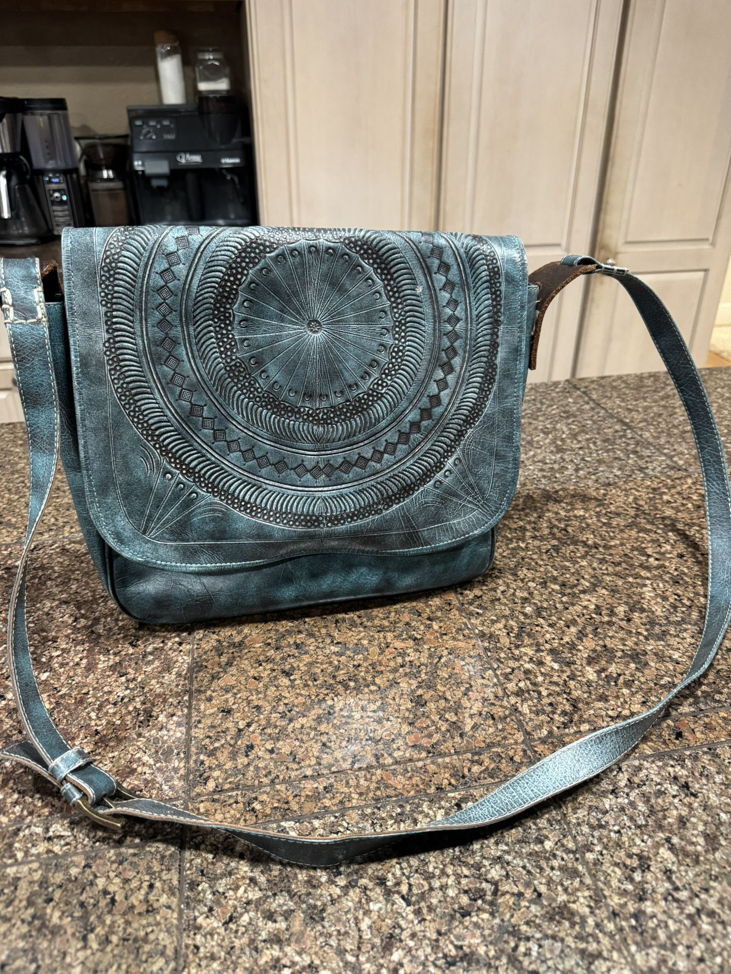 Leather Crossbody Boho Purse