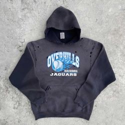 Thrashed Russell Athletic Sun Faded Hoodie
