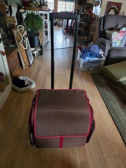 Scrapbook travel case