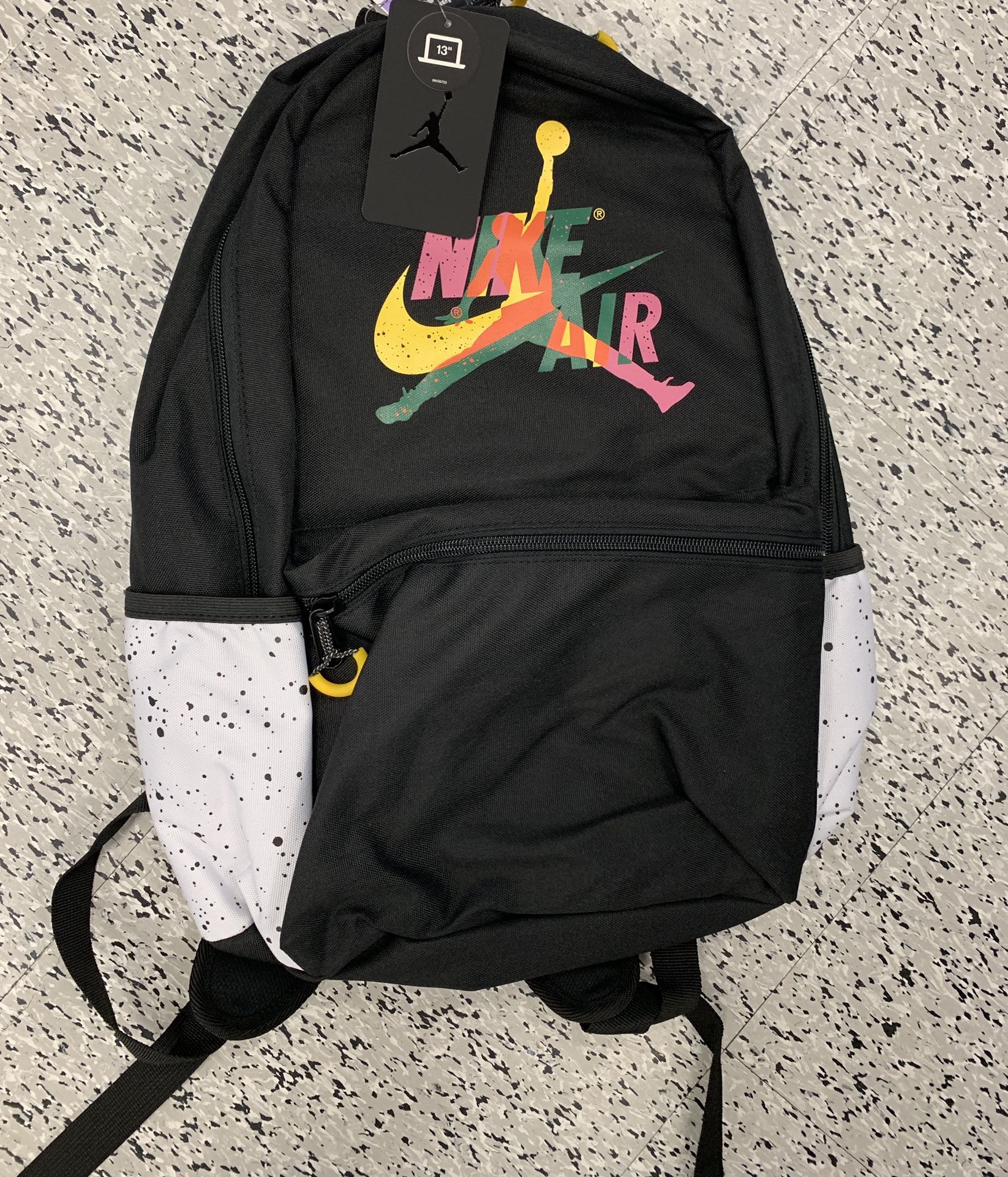 New with Tag Nike Air Jordan Backpack 13 inch laptop slot