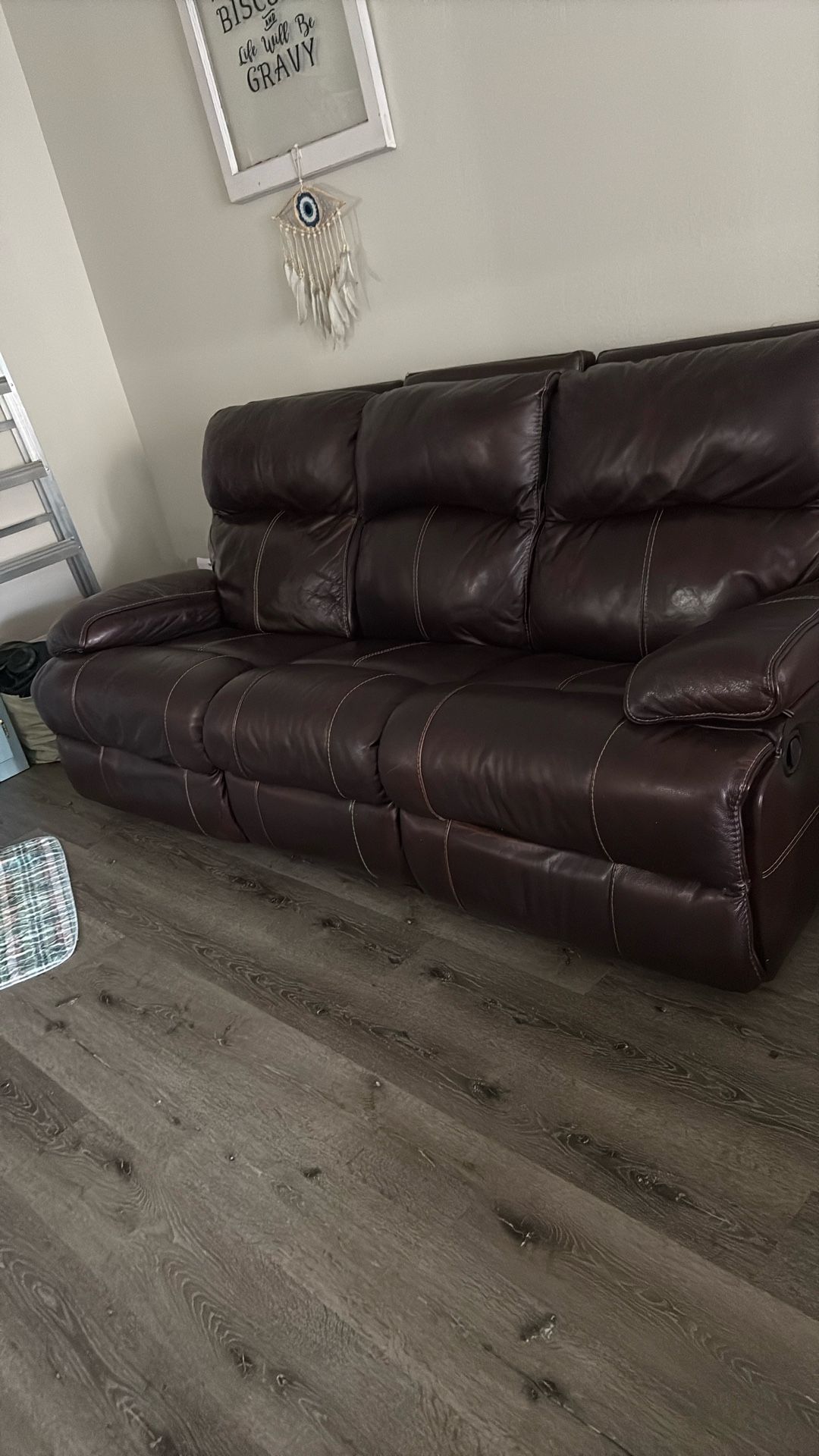 Leather Couch From Ashley’s
