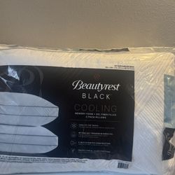 🔥 NEW Beautyrest Black Cooling Pillows (2-Pack) – Premium