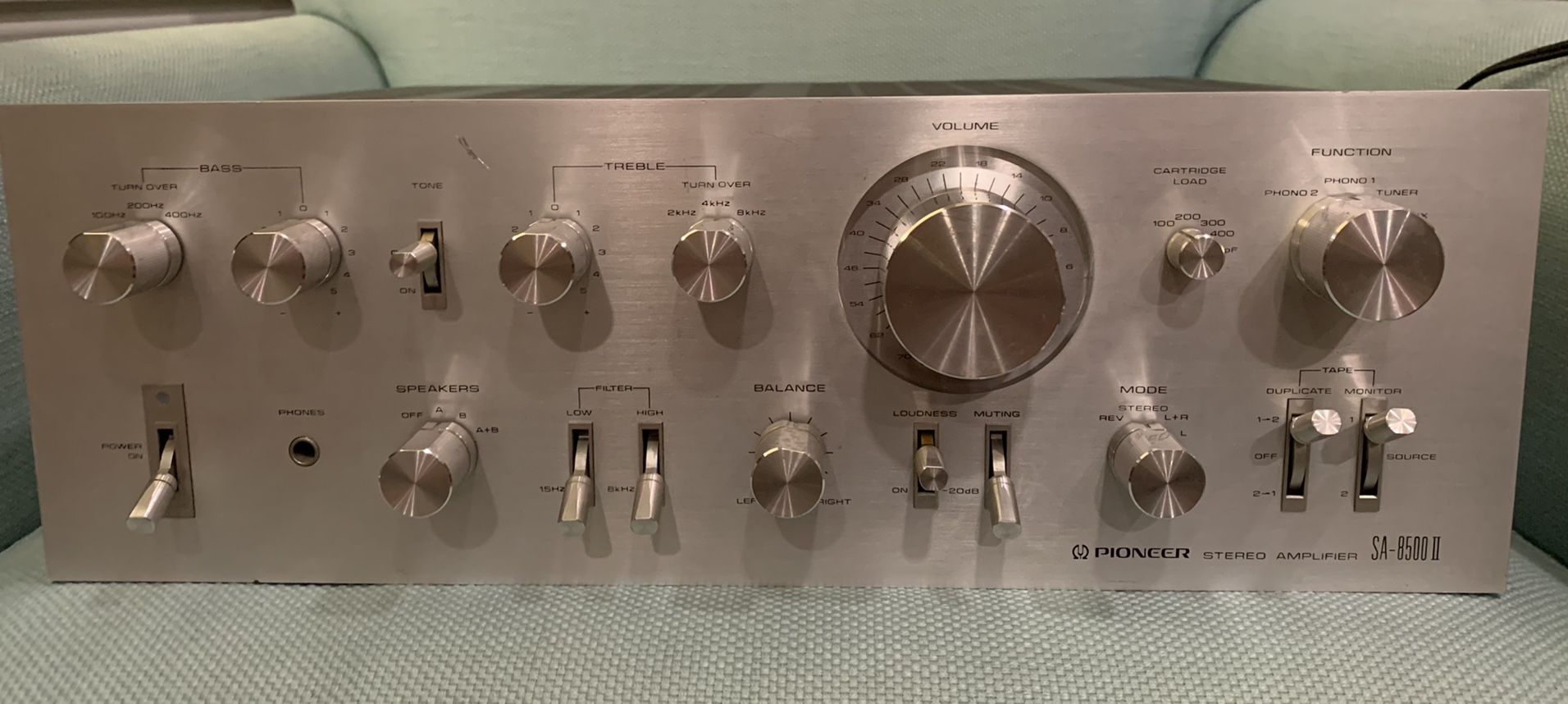 Vintage Amp! Pioneer SA-8500 II Integrated Amplifier 