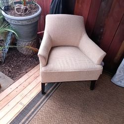 Lovely Chair And Ottoman