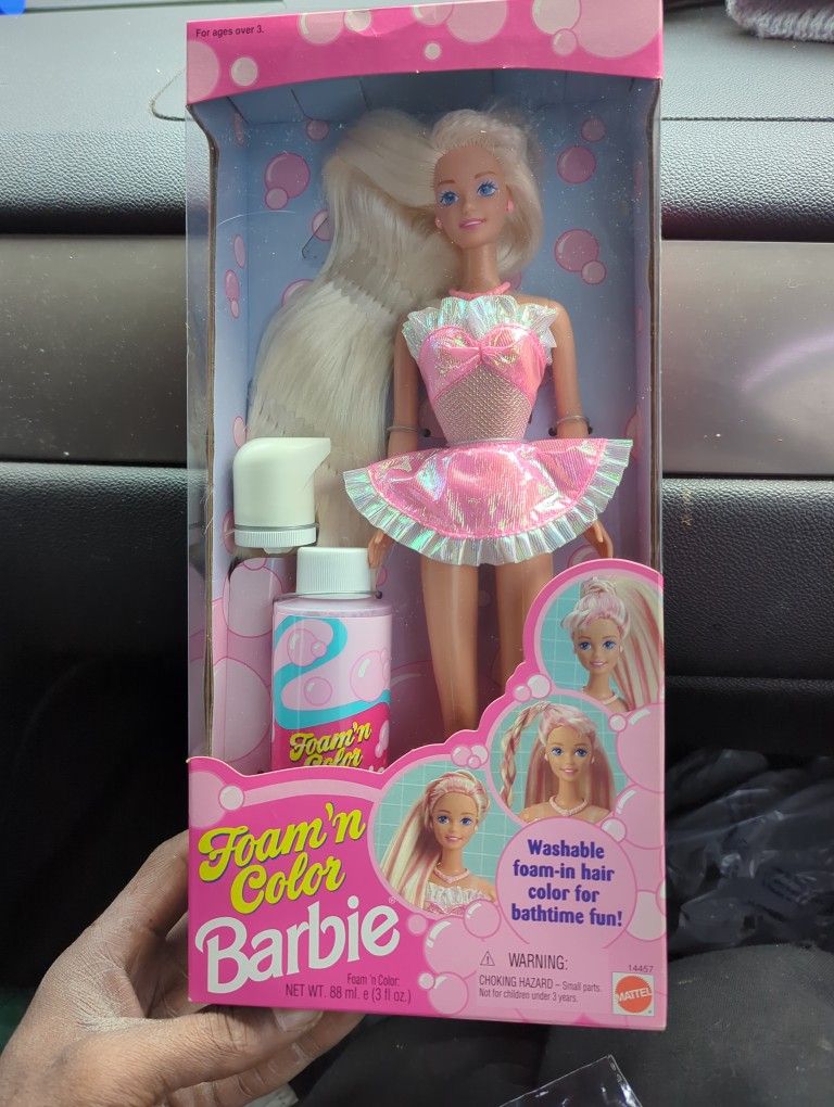 Foam N Color Barbie