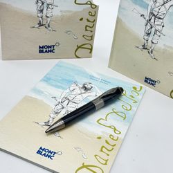 MONTBLANC LIMITED WRITER'S EDITION DANIEL DEFOE BALLPOINT PEN NEW 100% GENUINE