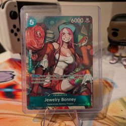 One Piece Card Jewelry Bonney Alt Art Nm