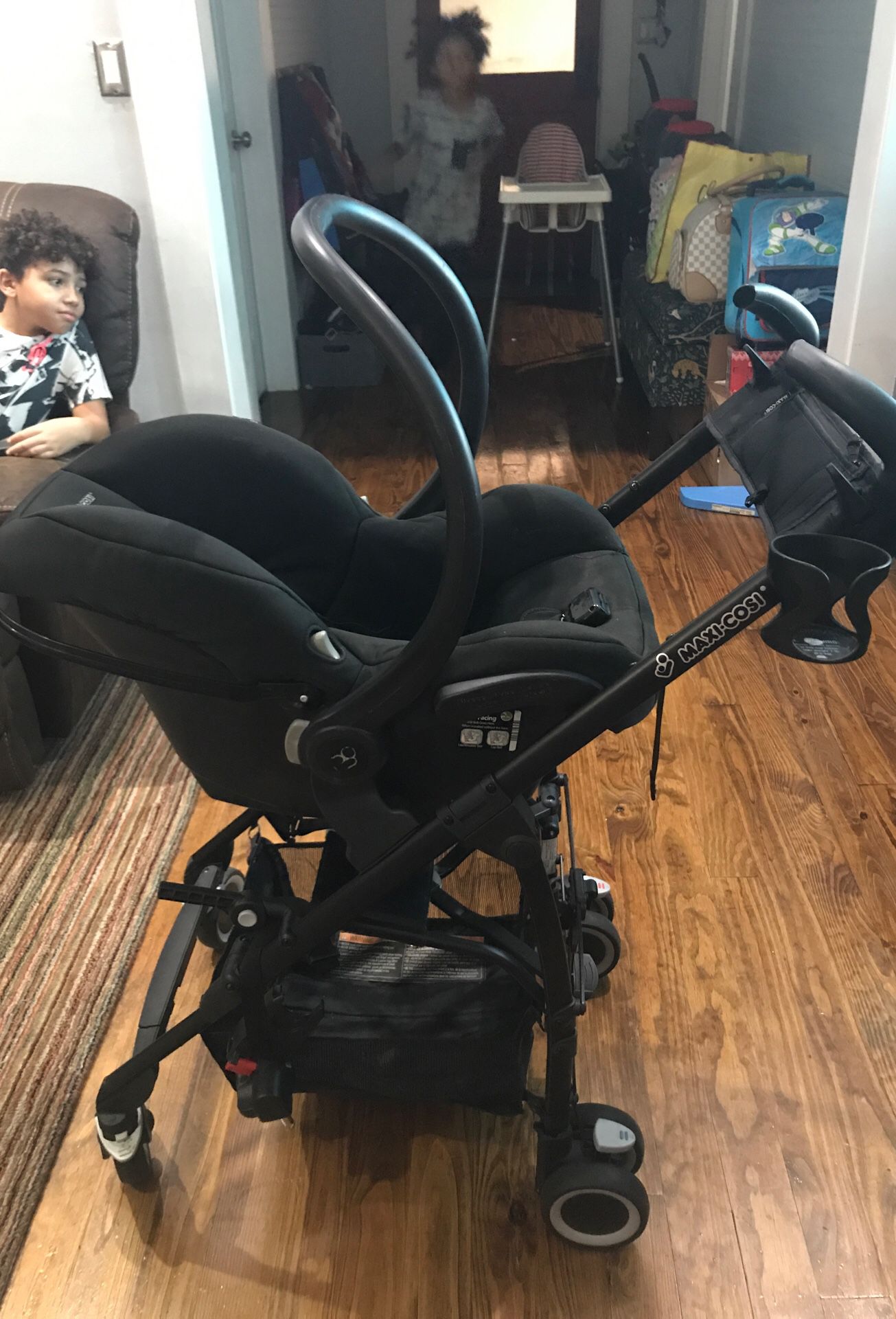Maxi cosi stroller and car seat