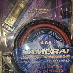 Samura Extreme Performance Amplifier Installation Kit 