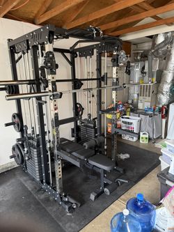 ‼️✅FREE DELIVERY/INSTALL 🚚🛠️ ULTIMATE Smith Machine 400🔥