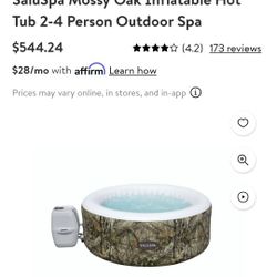 Mossy Oak SaluSpa Hot Tub 