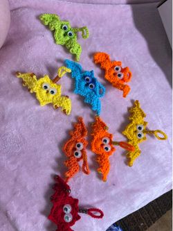 Crochet Spooky Season Keychains 🎃