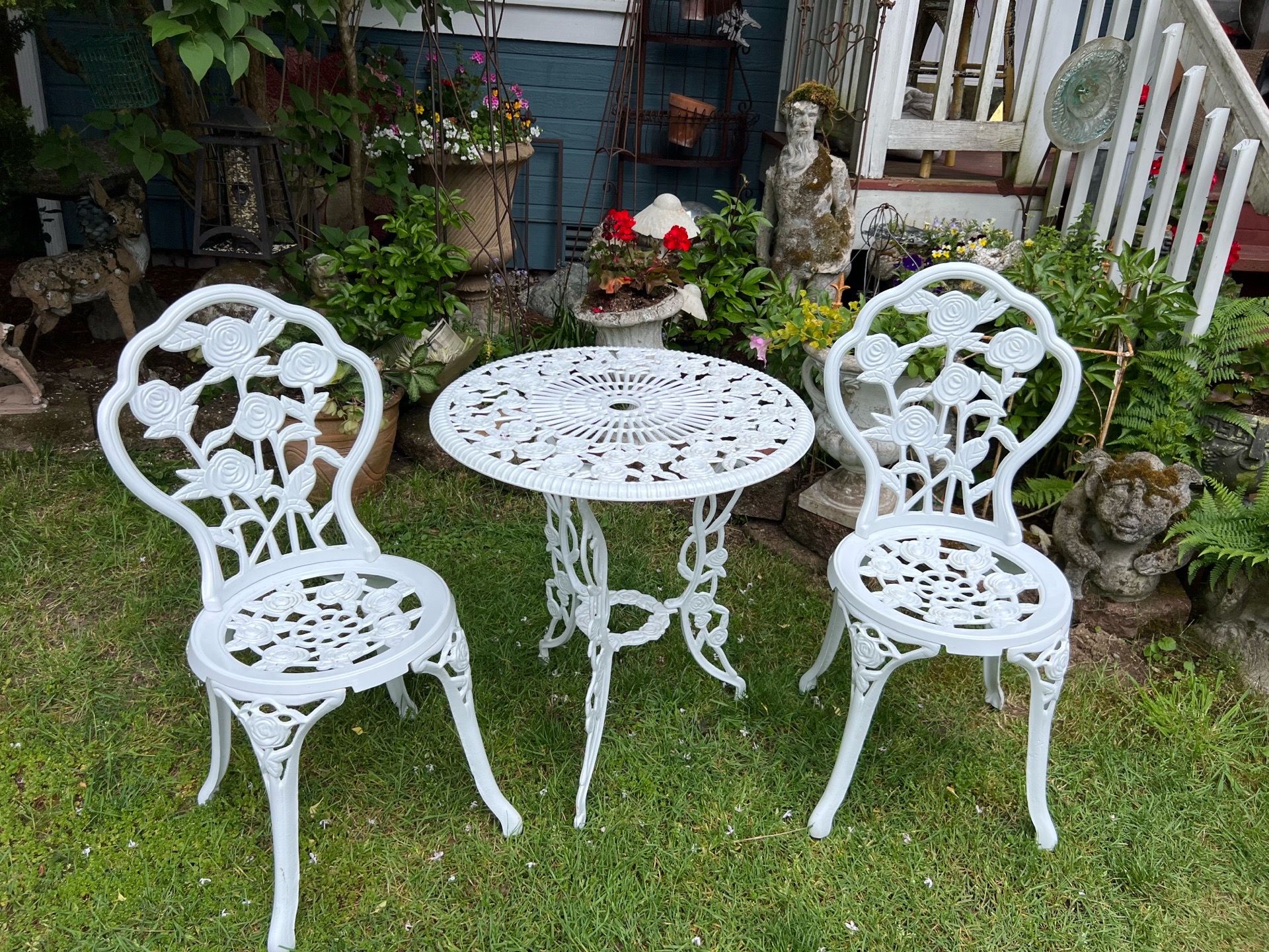 Metal Garden Bistro Set