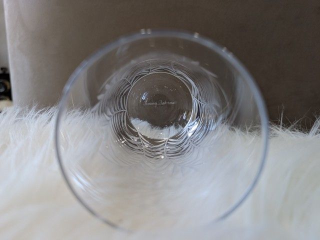 Tommy Bahama Etched Palm Highball Glass - joarbit.com display picture 1