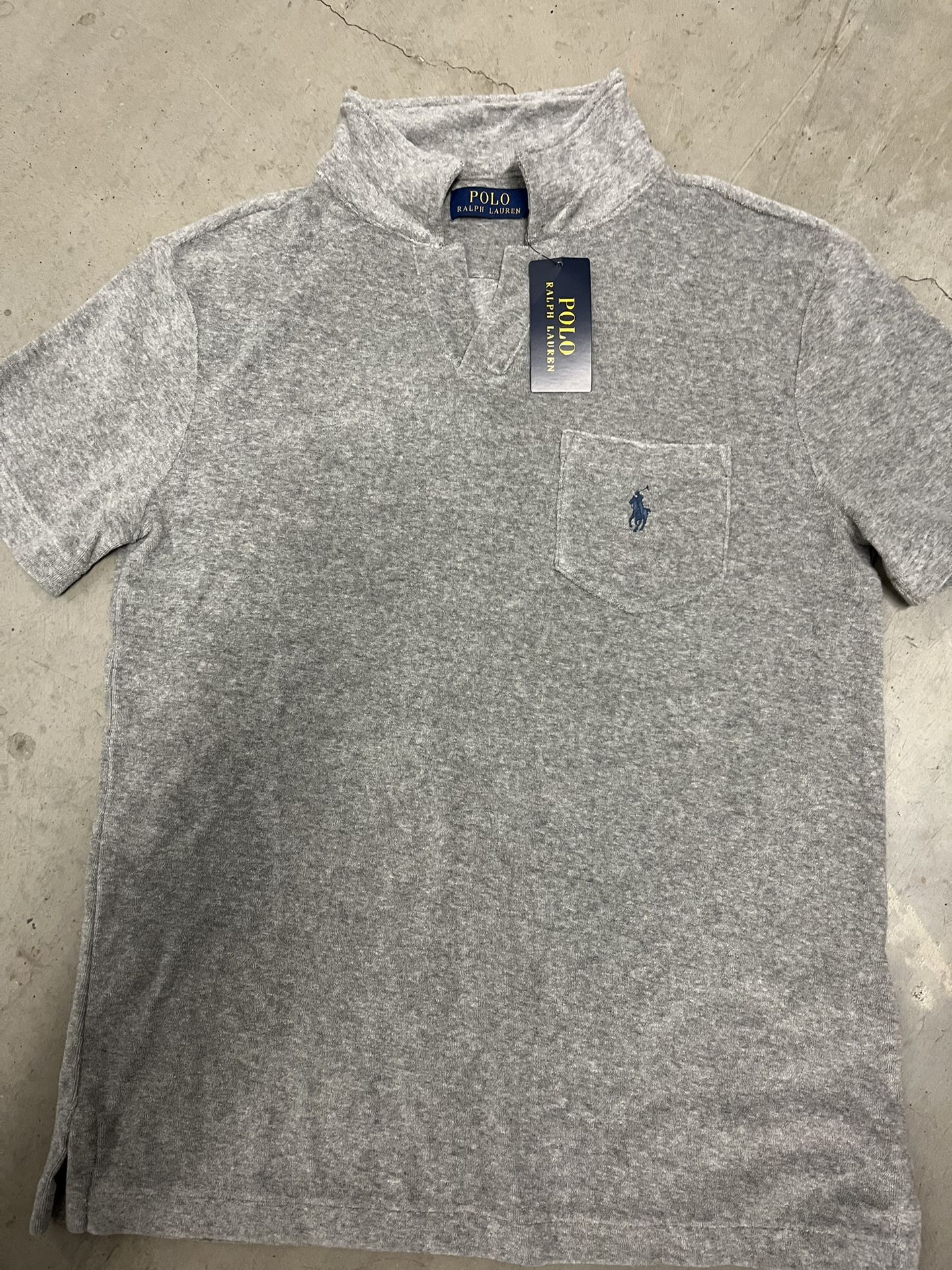 Ralph Lauren POLO MENS Small Short Sleeve Grey Shirt