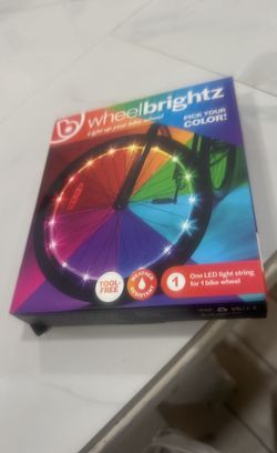 Bike light for wheels