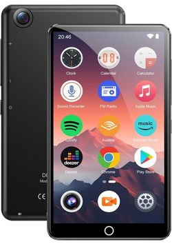 Brand new 80GB MP3 Player with Bluetooth＆WiFi, 4.0'' IPS Touch Screen MP4 Players, Android Music Player Built-in Camera, Speaker, Support Spotify, Ama