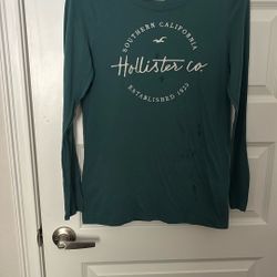 Long Sleeve Green Jersey In Great Condition