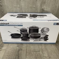 Cuisinart Contour 14pc. Cookware Set 64-14st