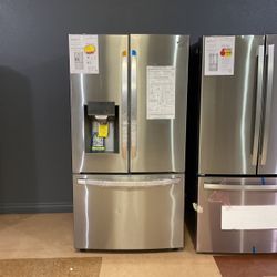 New Stainless Steel French Door Refrigerator Bottom Freezer‼️‼️‼️