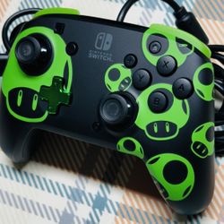 PDP Rematch Advanced Wired Controller for Nintendo Switch - Super Mario Glow A13