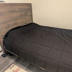 Queen Size Bed With Frame For Sale