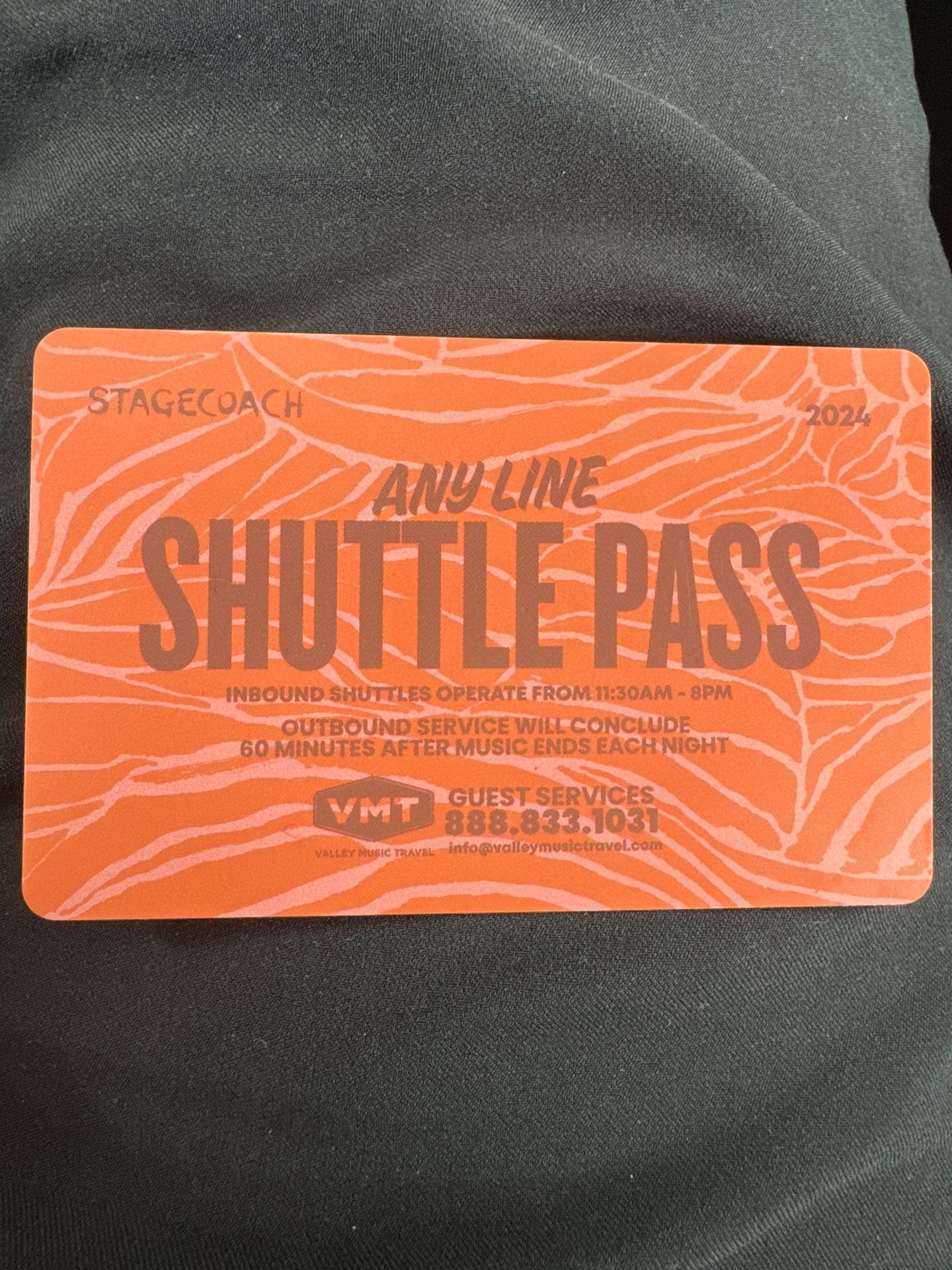 Stagecoach Shuttle Pass