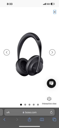 Bose Noise Cancellation Headphones 700