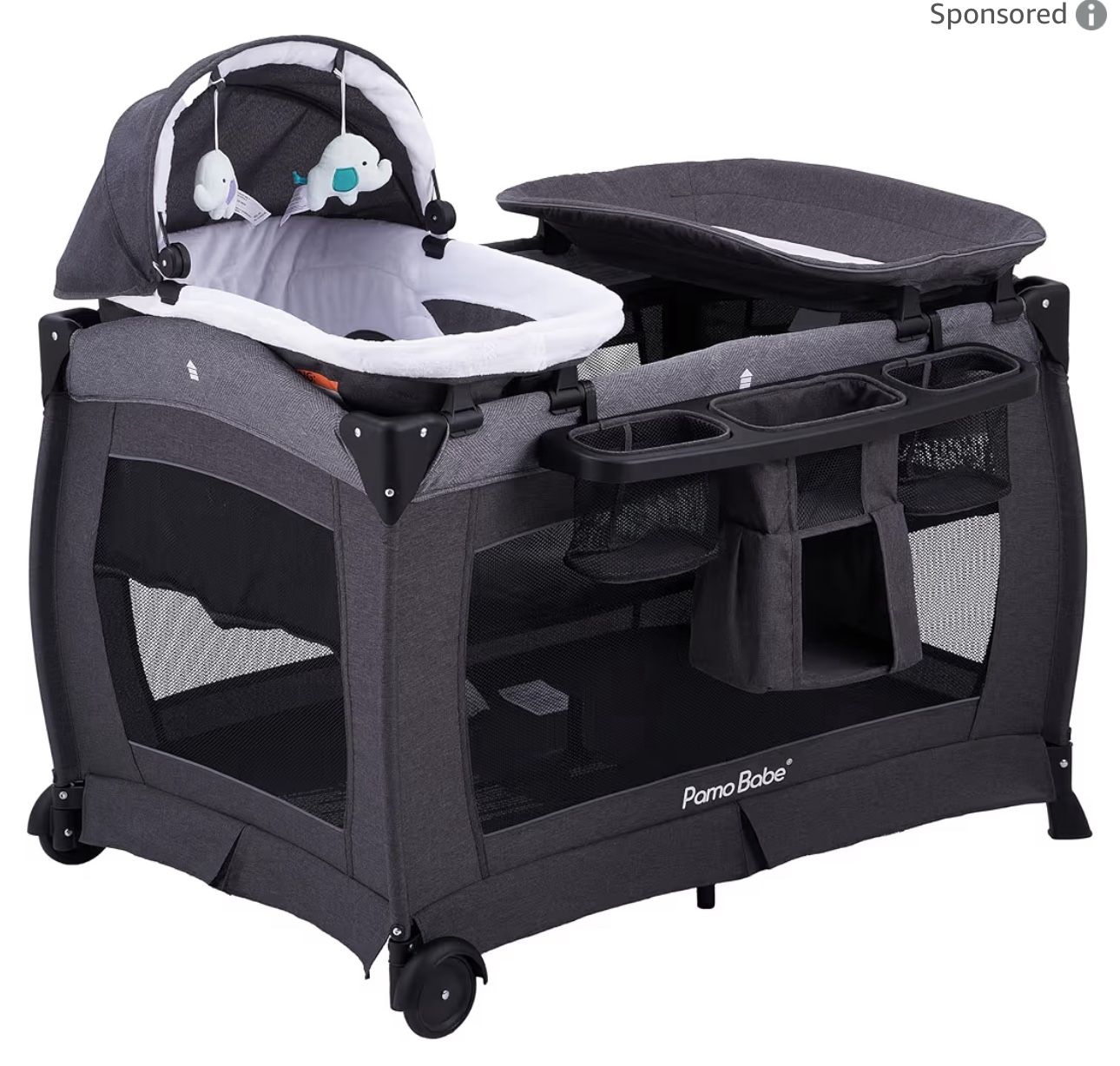 Bassinet Packs And Play And Changing Table