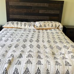 Solid Wood Bed