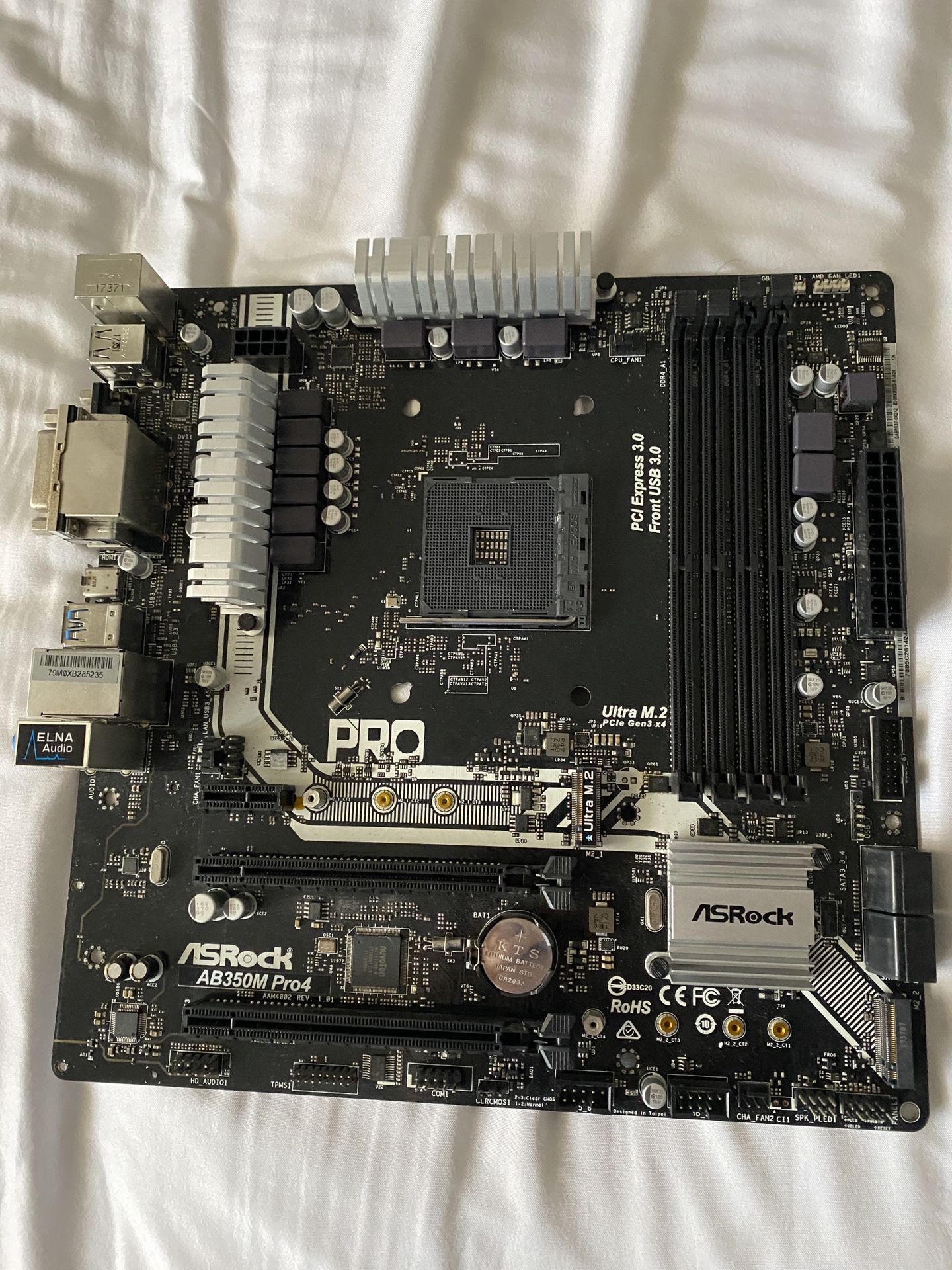 AM4 Motherboard Untested/for Parts