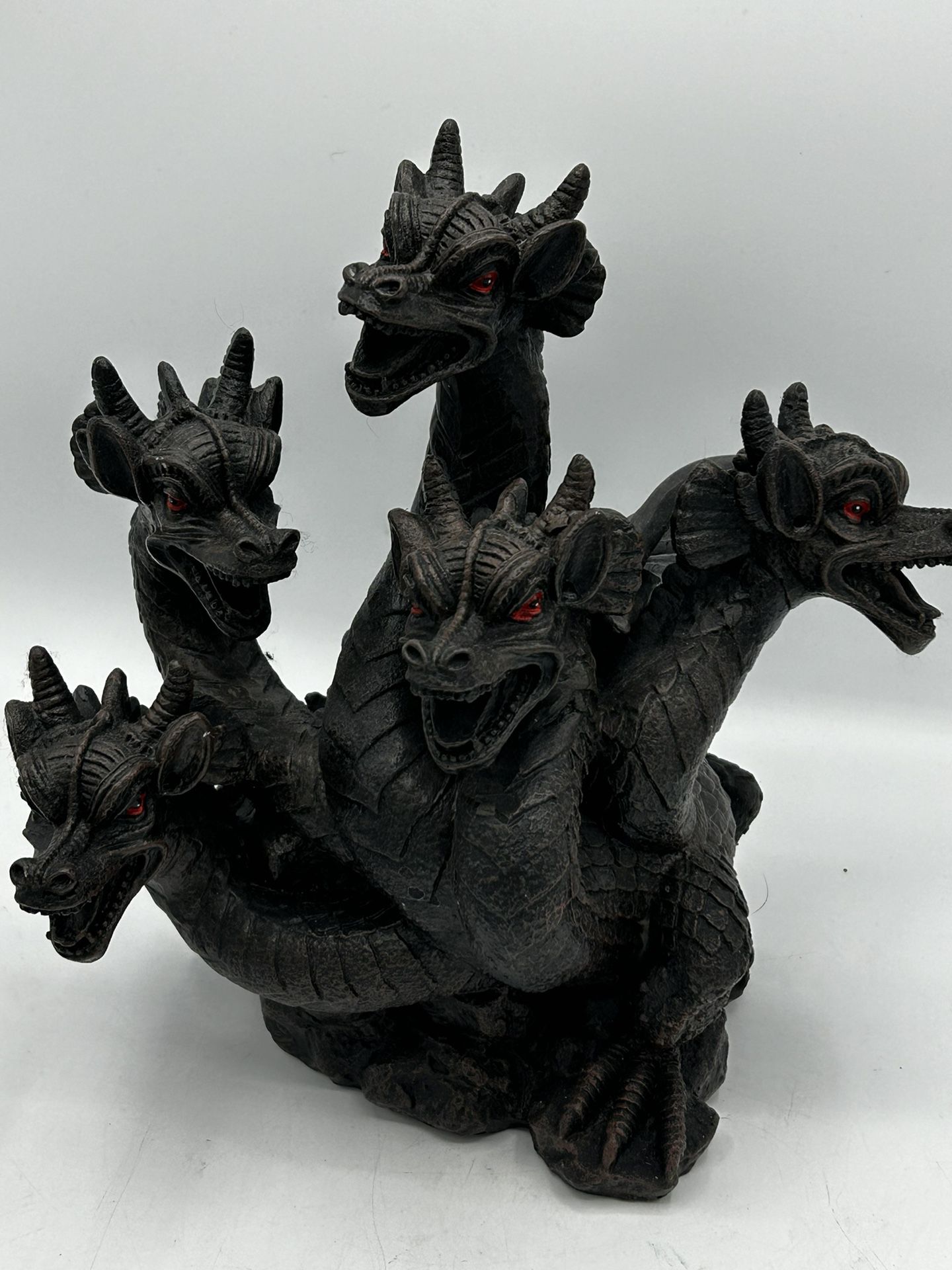 Smoke Breathing Dragons Incense Statue Fantasy Mythical Magic