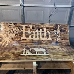 Rustic Back Yard /patio Furniture