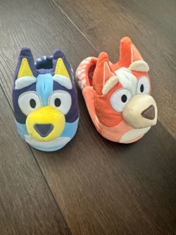 Bluey & Bingo Kids Slippers – Size 9/10