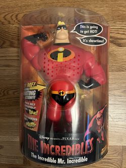 Disney’s The Incredible 15” Talking & Shouting Mr. Incredibles 2004 NEW in Box