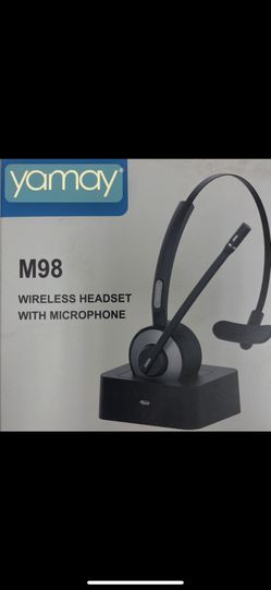 Wireless Headset With Microphone