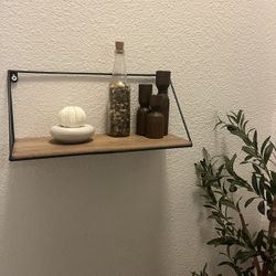 Wooden Floating Shelves 