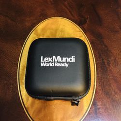 Vintage travel set designed for the famous LexMundi law firms network members:  1. USB charger to a car cigarette lighter  2. USB charger to a power o