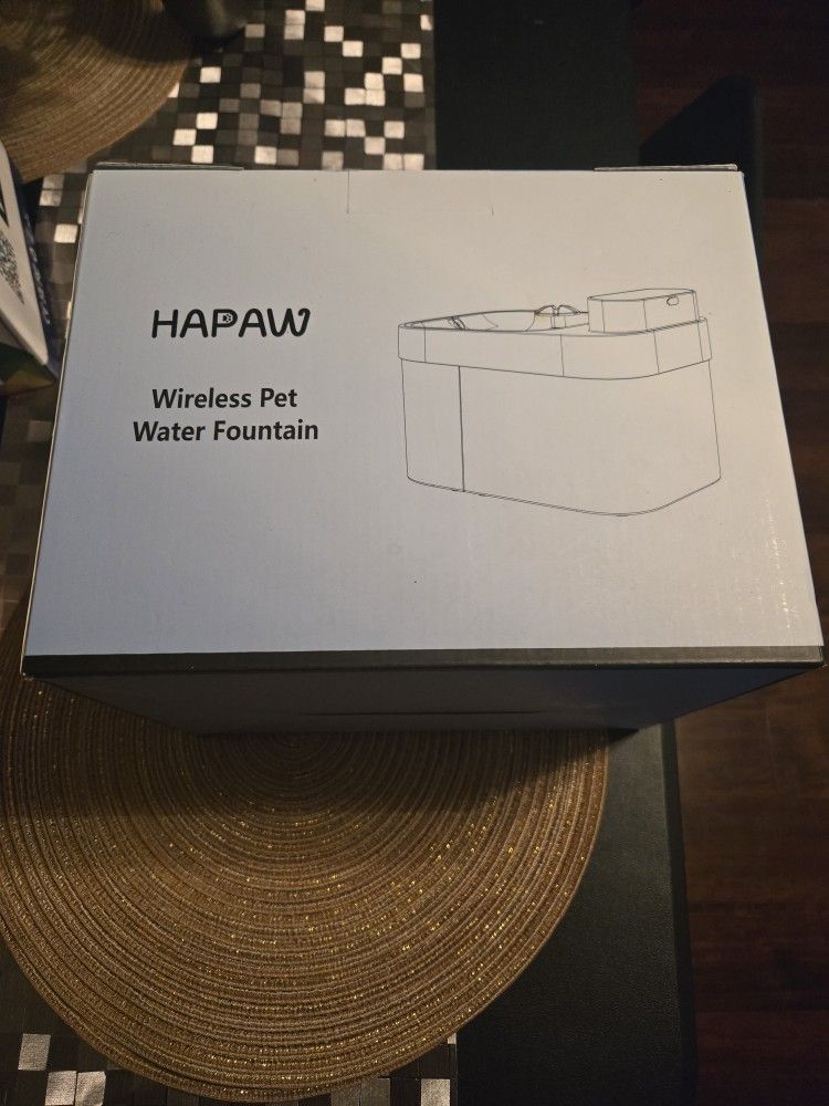 HAPAW Wireless Pet Water Fountain – New
