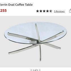 Torrin Oval Coffee Table