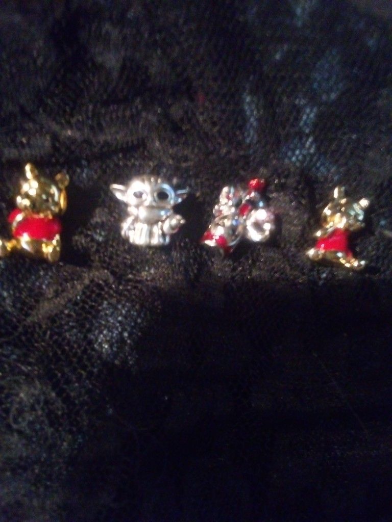 4 Pandora Charms 925