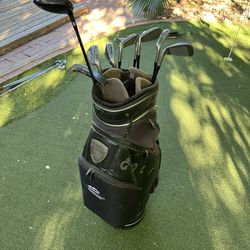 Golf Clubs & Nike Bag