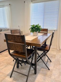 Counter Height Dining Table Medium Brown (Signature Design by Ashley)