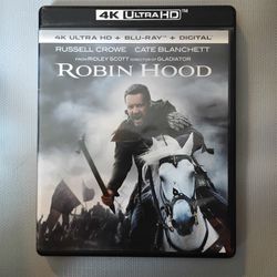 Robin Hood 4k + Bluray 