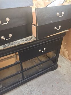 Marble top imitation