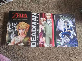 Manga Lot of 3 – Zelda, Deadman Wonderland, Ragnarök