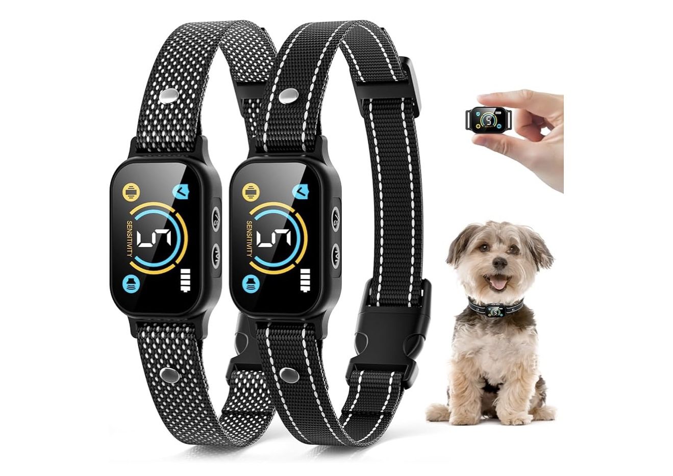 LED Bark Collar (2-Pack) – New