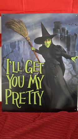 Wizard Of Oz - Wicked Witch Of The West Tin Sign
