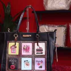 NL Tote Bag With Crossbody Strap