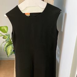 Short Black Sleeveless Short Dress